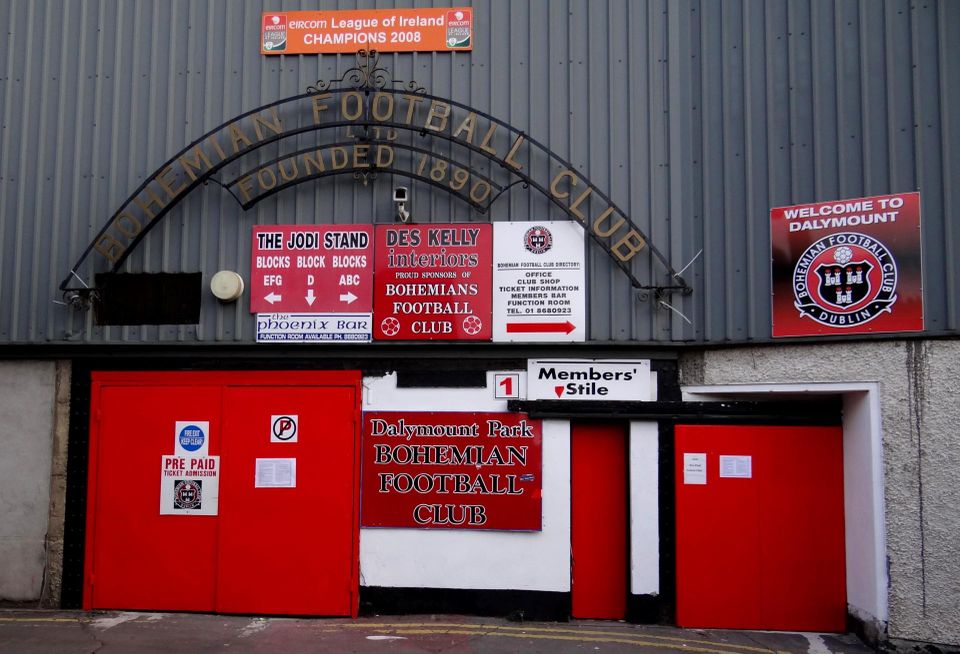 Football ground Dublin