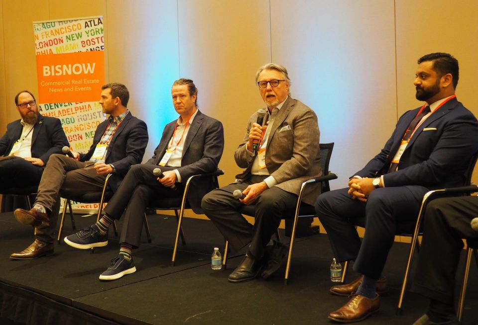 BMAC Bisnow Multifamily Conference East Dan McCauley, Andy Van Horn, Sean Stadler, Jack Boarman, Nihar Shah