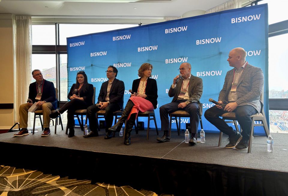 Vivo Architecture's Michael Manship, Dacon's Jennifer Luoni, Clarkston Consulting's Aaron Chio, LabCentral's Maggie O'Toole, Abi-Lab's David Pratt and Mispro's Yohan Tessier.