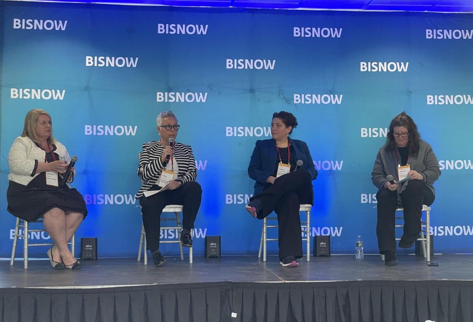 NewYorkBio CEO Jennifer Bland, Empire State Development Regional Director Linda Malave, Empire State Development Sr. Director of Industry Development Loretta Beine, New York Economic Development Corporation SVP of Life Sciences & Healthcare Susan Rosenthal