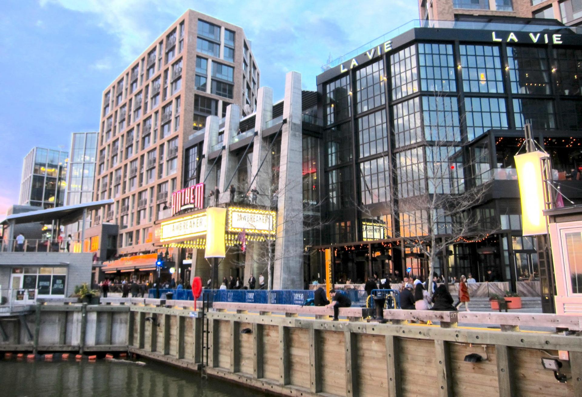 The Anthem music venue anchoring The Wharf in Washington, D.C. has a 6,000-person capacity. The Anthem The Wharf Washington DC