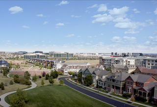 An image of the RidgeGate development in Lone Tree.