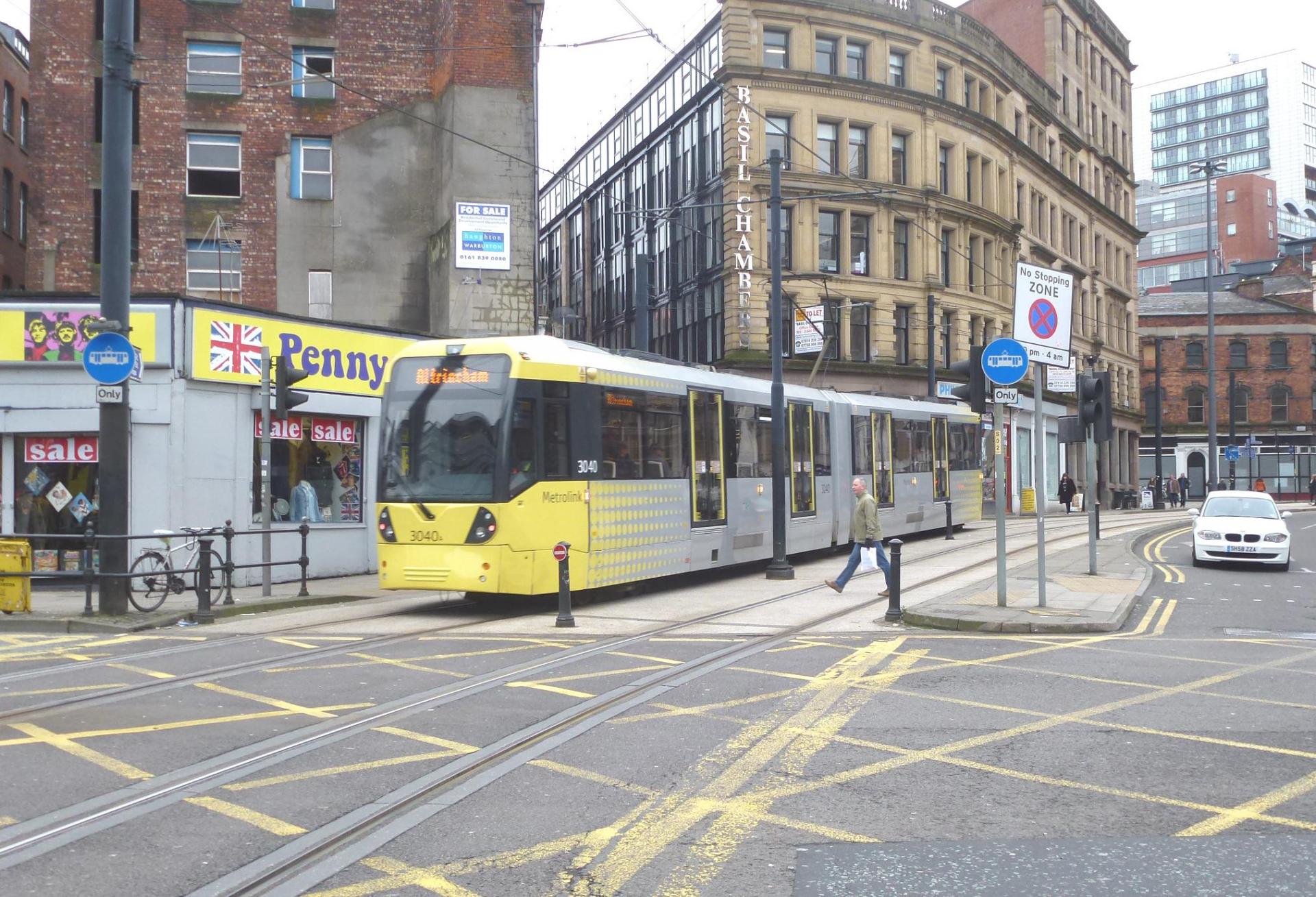 Shudehil Back Turner Street Manchester tram metrolink