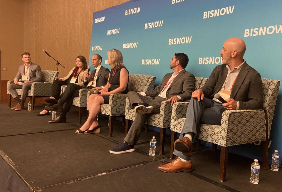 RogersGray's Matthew Carnuccio, JLL's Martha Nay, Cabot, Cabot & Forbes' Daniel Nagler, AEW's Julie Kittler, Veris Residential's Jeff Turkankis and Mill Creek Residential's Doug Arsham.