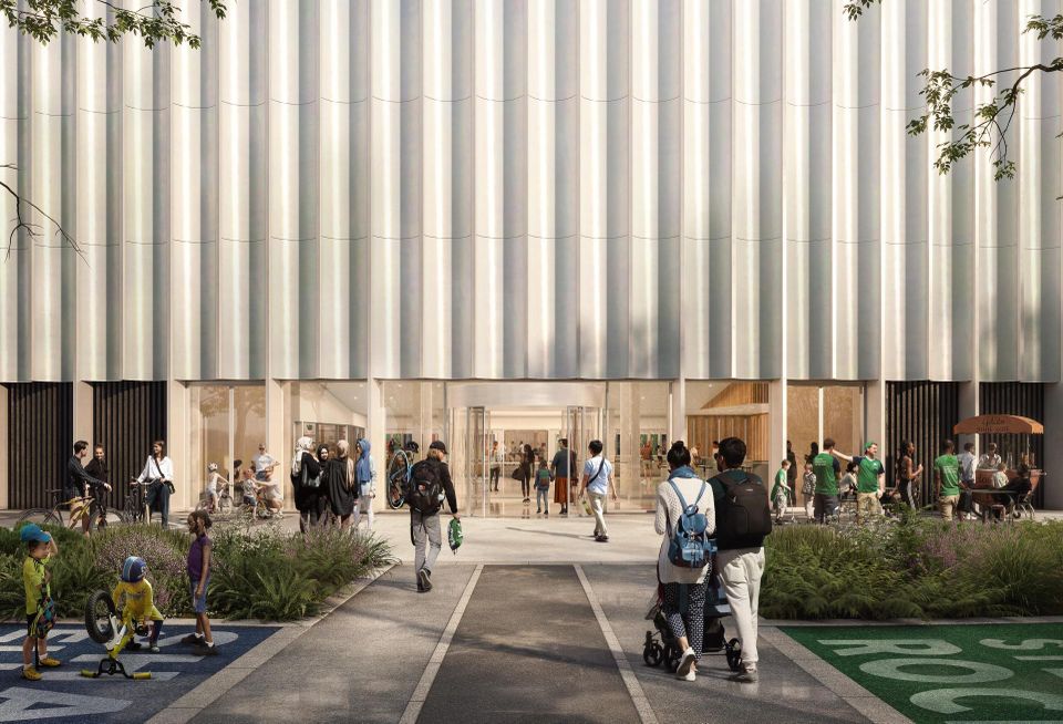 Velodrome exterior