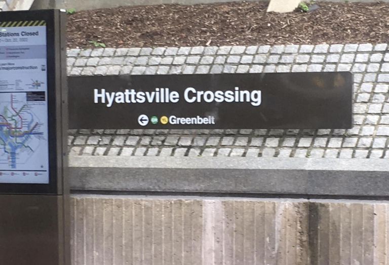 Hyattsville Crossing Metro Station, formerly Prince George's Plaza Metro Station 