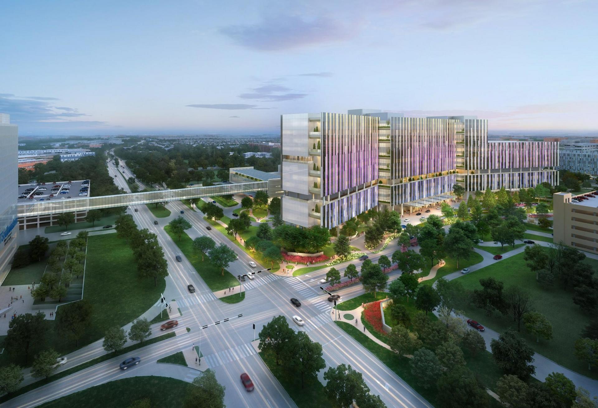 HKS, Perkins & Will To Design Massive $5B Children's Health Campus In Dallas