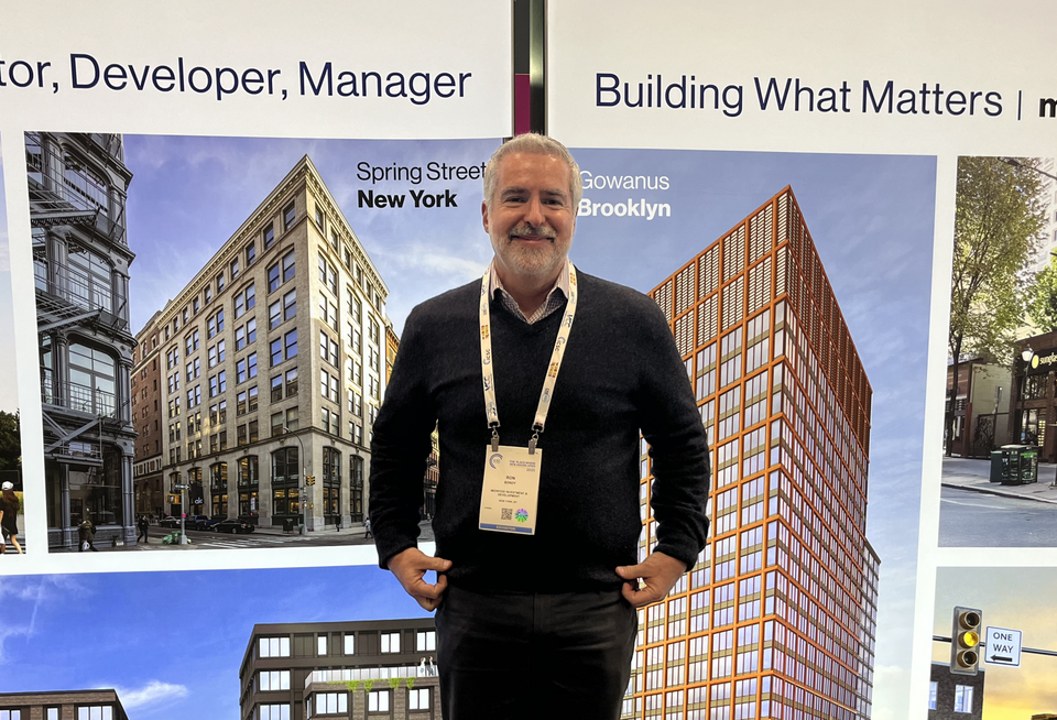 Midwood's Ron Bondy at the 2025 ICSC New York conference.