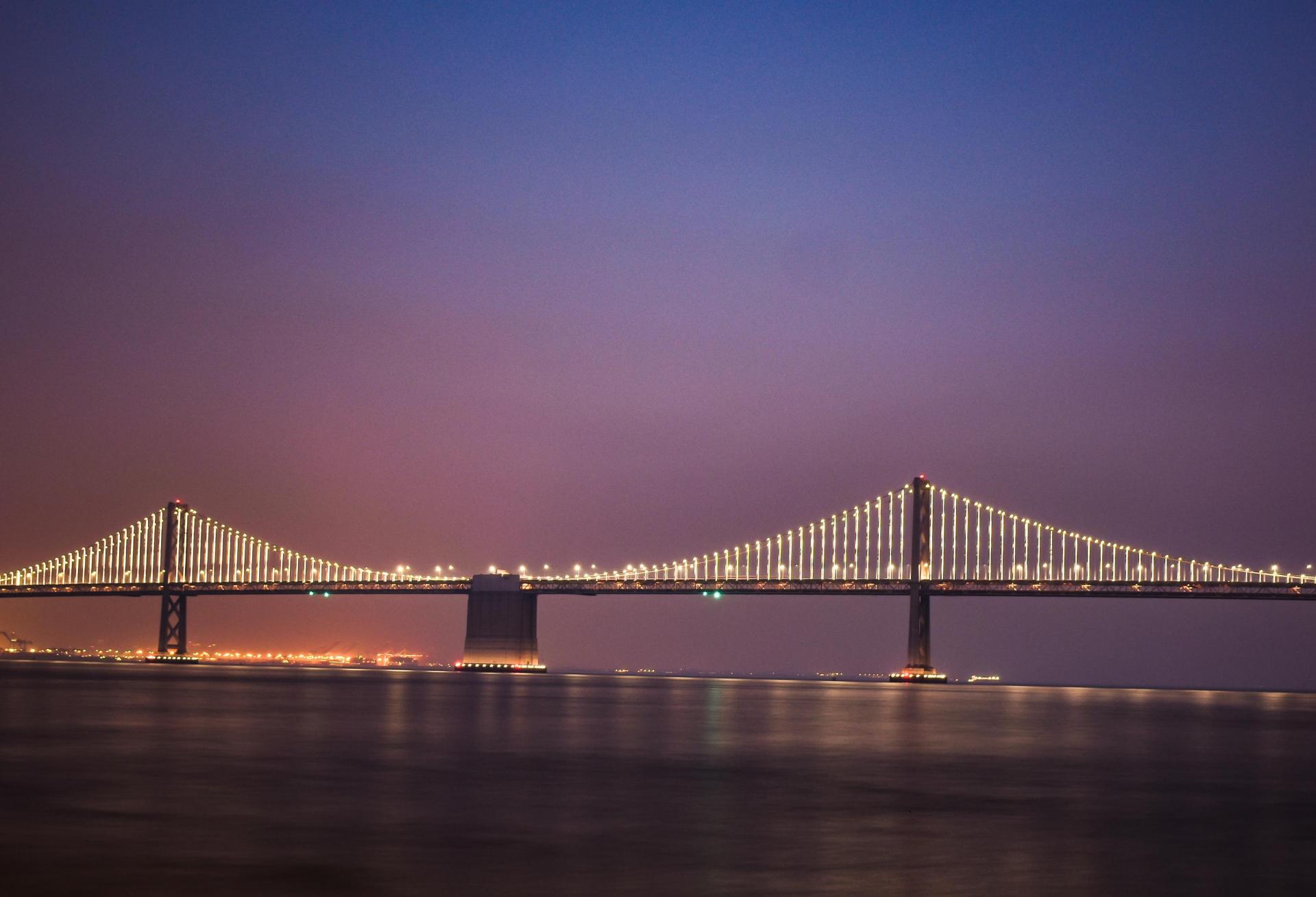 The Bay Bridge in Oakland