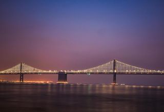 The Bay Bridge in Oakland