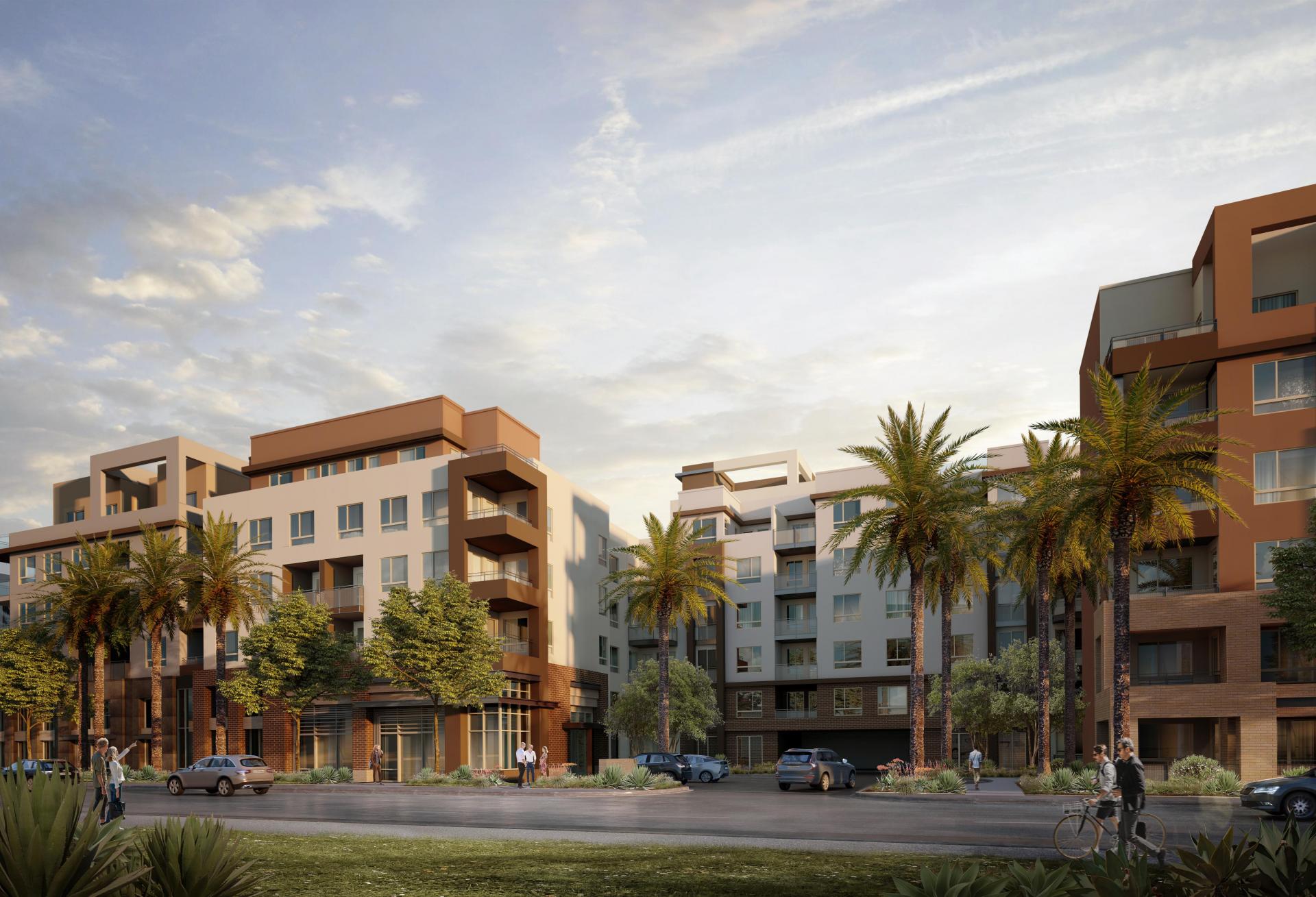 Duarte Apartments Next To L Line Station Break Ground