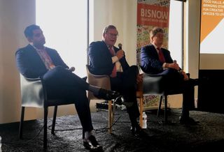 Lionstone Vice President Zain Sayed, Cushman & Wakefield Executive Vice Chairman Tim Relyea, Transwestern Executive Vice President David Baker