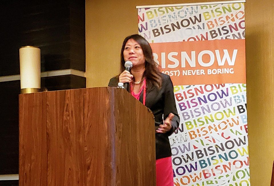 California State Treasurer Fiona Ma served as the keynote speaker at Bisnow's LA Opportunity Zones event held at The LA Grand Hotel Downtown