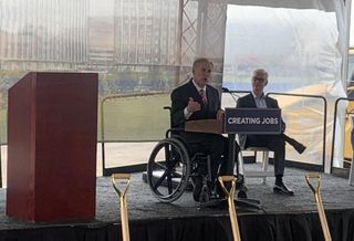 Gov. Abbott Touts 'Texas-Sized Investment' As $455M Wells Fargo Office Project Kicks Off