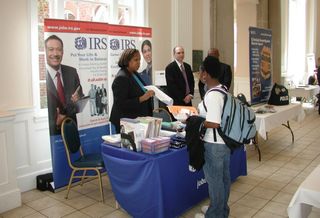 A career fair