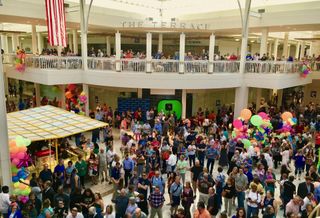 The Long Goodbye: Party In The Food Court As Residents Bid Adieu To Collin Creek Mall 