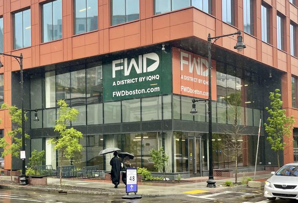 A 310K SF lab building developed by IQHQ near Fenway Park.