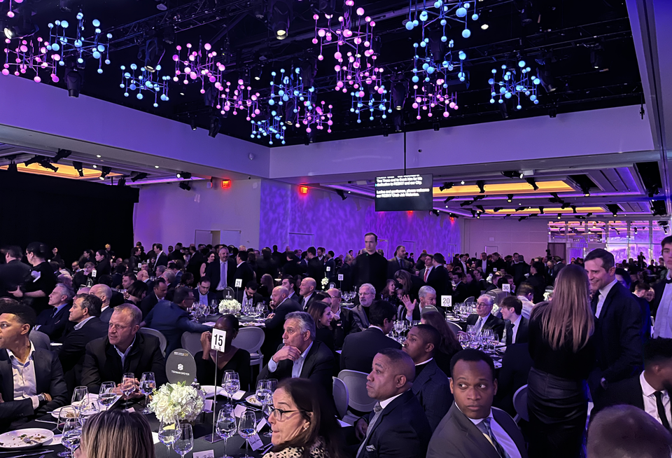 The crowd at REBNY's 129th annual gala.