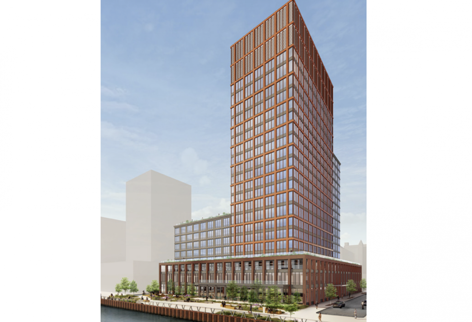 200 Douglass, a 276-unit apartment tower that is among the dozens rising in Gowanus.