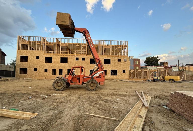 The Palethorp and York Street development of mixed-use apartments linked to Carmel Developments.
