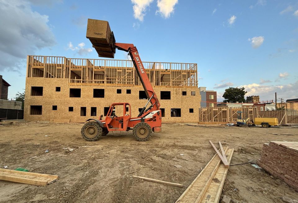 The Palethorp and York Street development of mixed-use apartments linked to Carmel Developments.