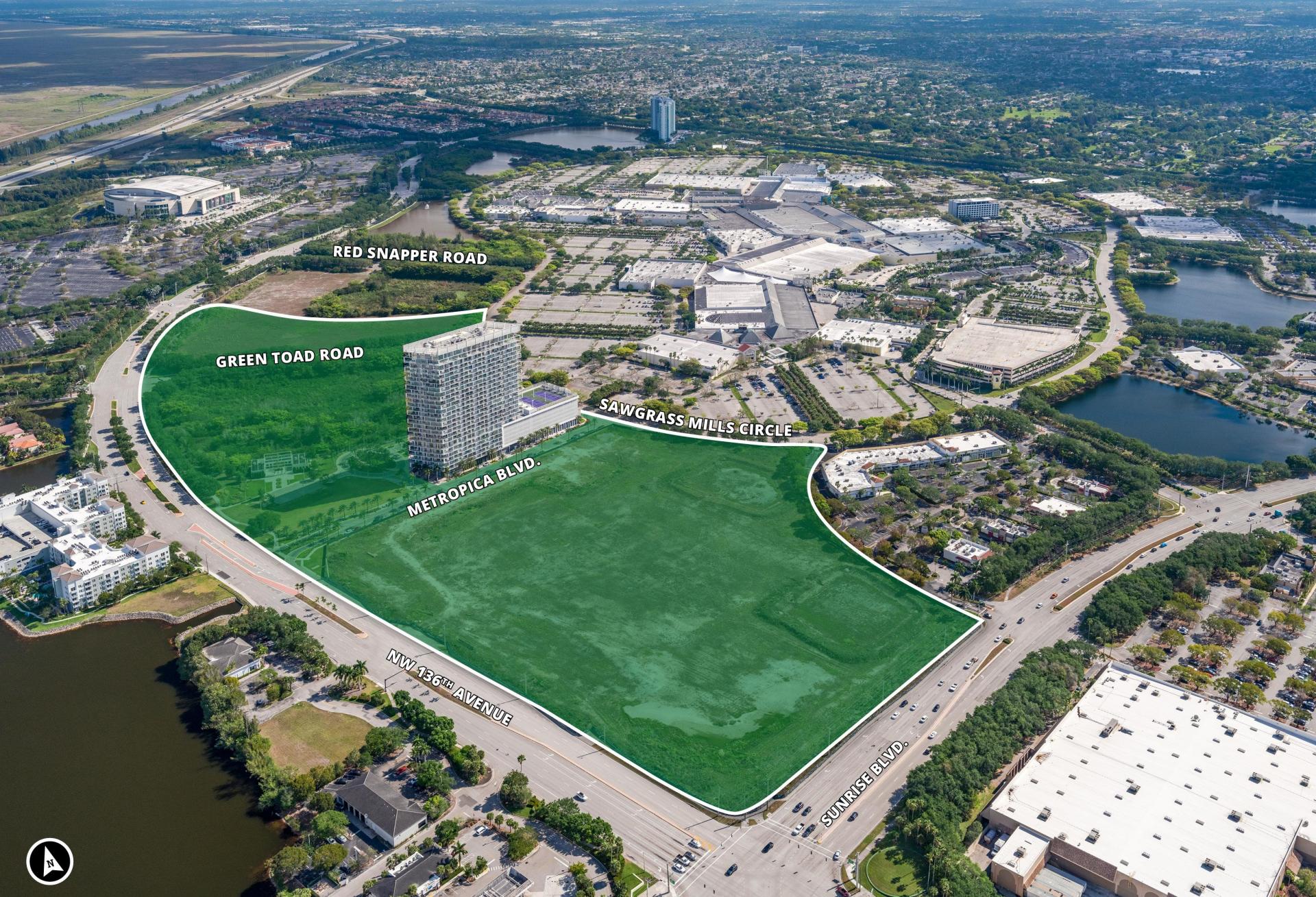 Metropica development Sawgrass Mills Avison Young Joseph Kavana 1800 Northwest 136th Ave Wasielewski