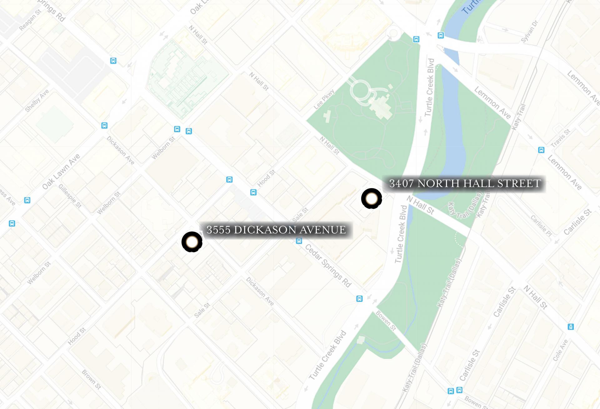 Turtle 
Creek sites