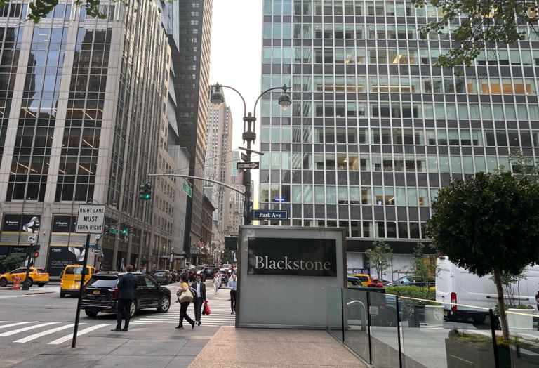 Blackstone's office at 345 Park Ave