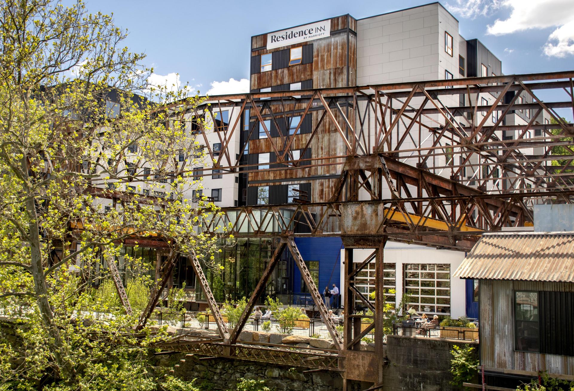 New Hotel-Anchored Mixed-Use Development Forged From Former Riverfront Iron Works In Bala Cynwyd