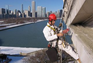 Dangling In The Air, Keeping Buildings Safe: Chicago’s Hands-On High-Elevation Inspectors