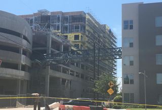 Apartment Building Struck By Falling Crane Is Uninhabitable, Plaintiffs Ask Court To Block Crane's Removal