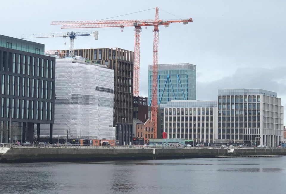 Tall buildings Dublin