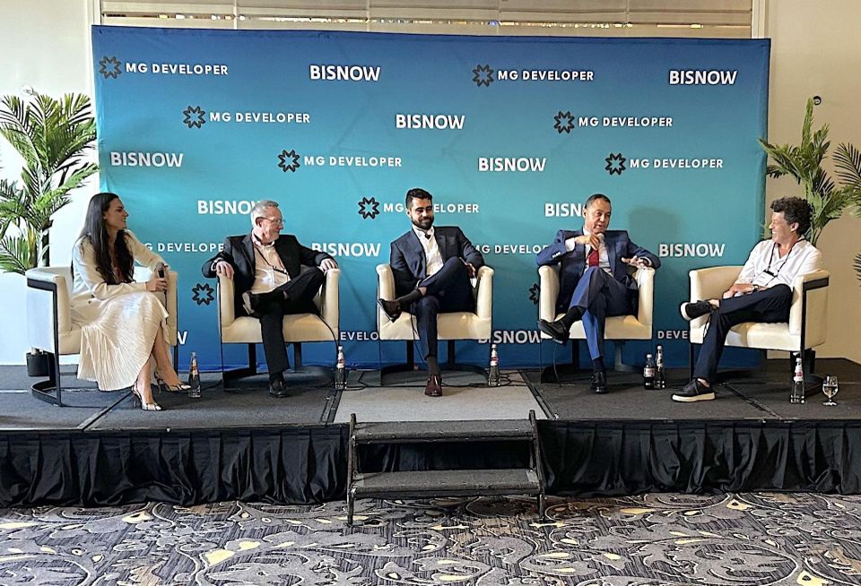 The Continuum Co.'s Alexandra Eichner and Ian Bruce Eichner, Legacy Real Estate Development’s Donahue Peebles III, The Peebles Corp.’s Don Peebles, Ackman-Ziff’s Simon Ziff