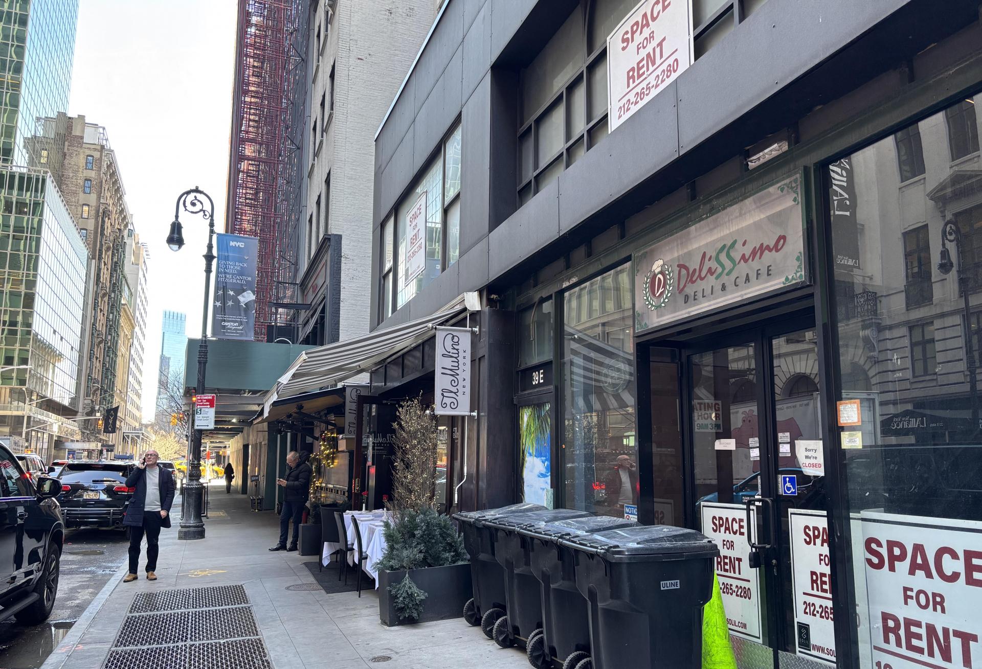 The small retail buildings at 33-39 E. 60th St., next to 655 Madison Ave. The small retail buildings at 33-39 E. 60th St., next to 655 Madison Ave.