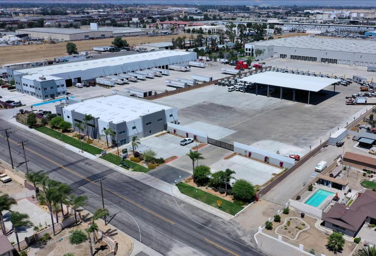 Industrial Outdoor Ventures' industrial maintenance building in Rialto, Calif.