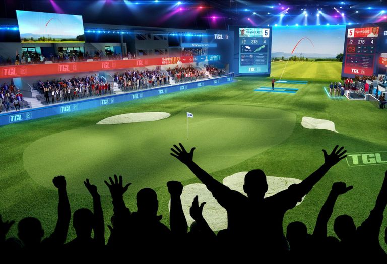 SoFi Center - TGL - TMRW Sports - Palm Beach State College - Interior - Palm Beach Gardens