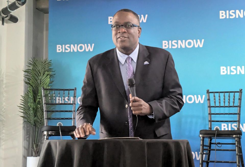 Noah Zucker took this picture for Bisnow at the Affordable Housing Summit on Nov. 13, 2024.