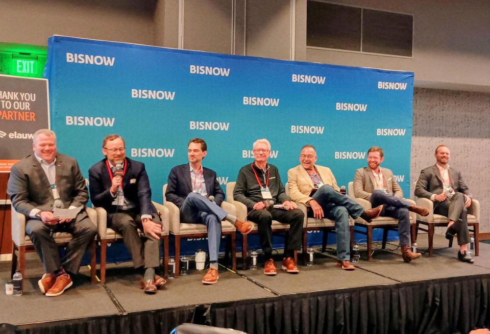 Panelists at the Dallas-Fort Worth Bisnow Multifamily Annual Conference.