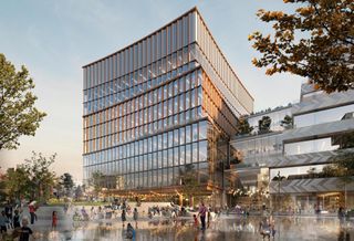 Tishman Speyer secures a $750M construction loan package for its 900K SF Harvard Enterprise Research Center.