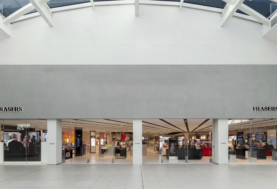 Frasers department store front