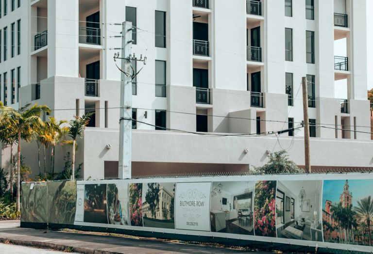 Luxury apartment building