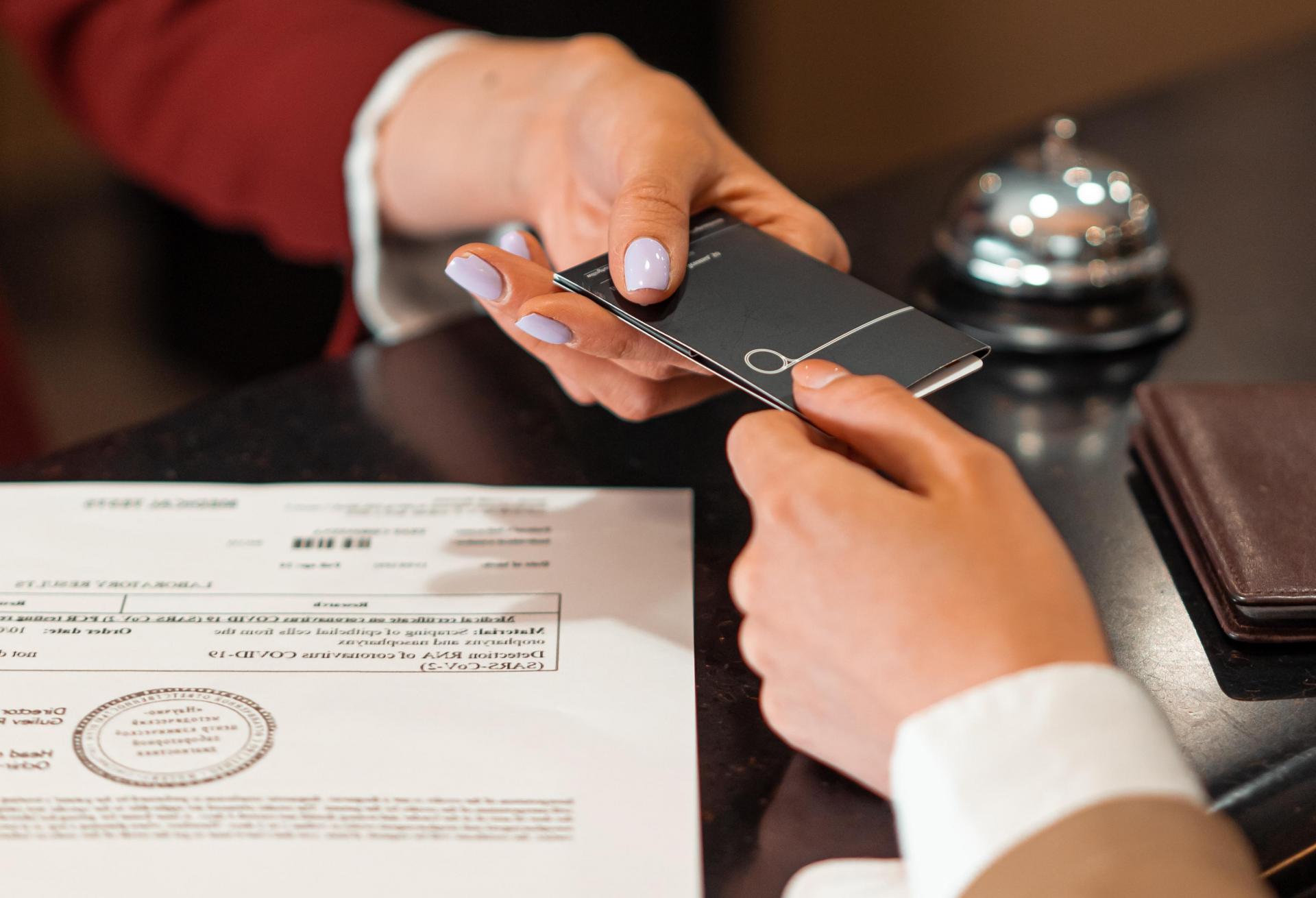 hotel key