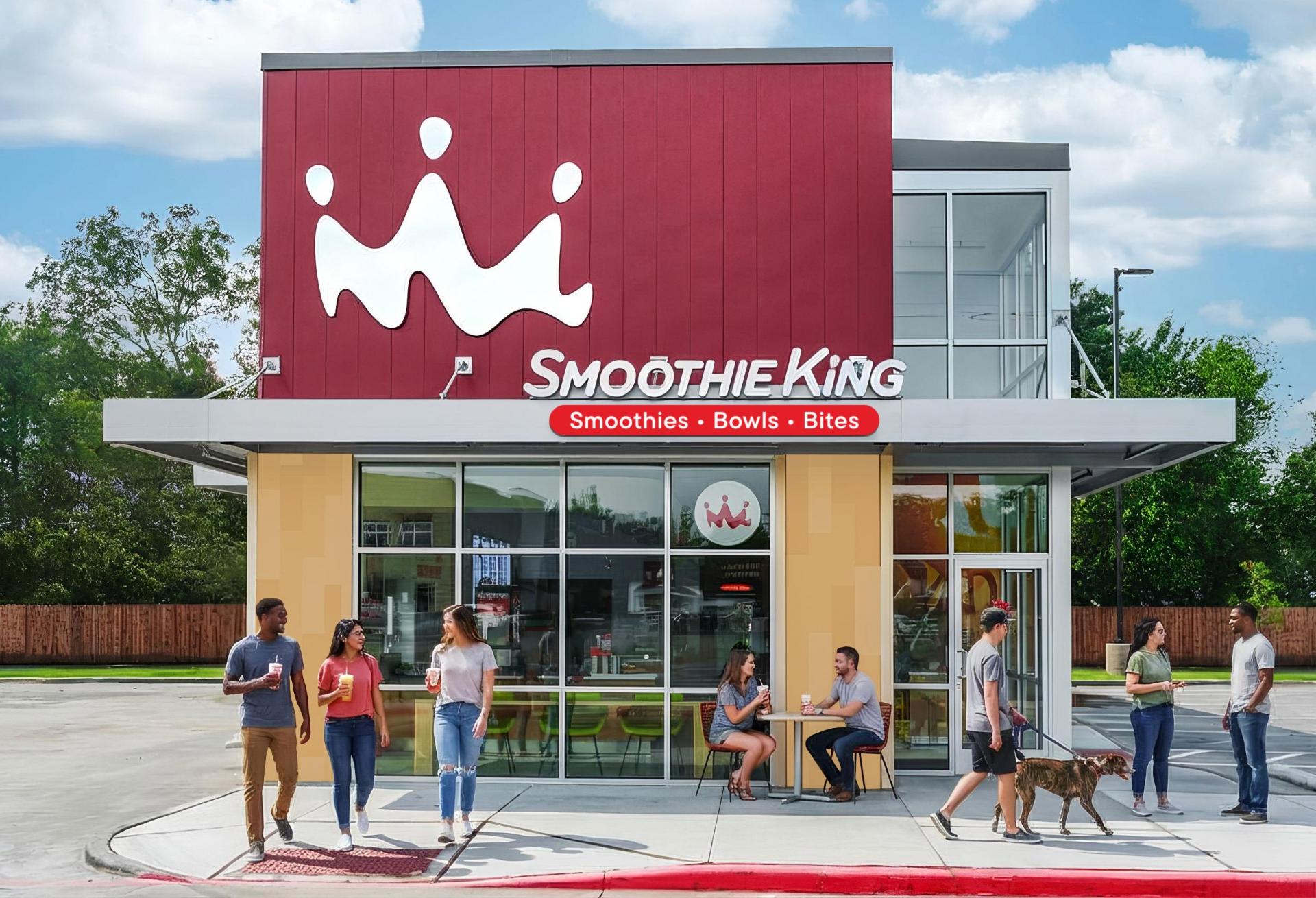 Rendering of Smoothie King exterior