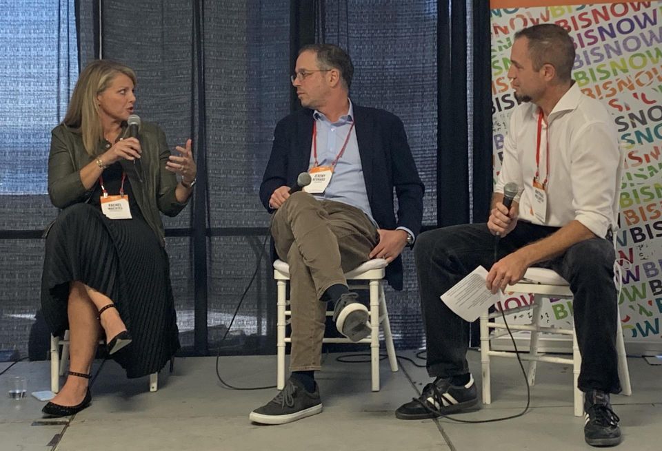 Brookfield's Rachel Wachtel, essensys' Jeremy Bernard, HWKN's Matthias Hollwich