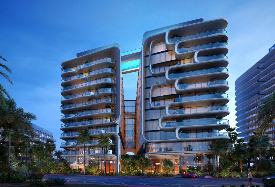 Surfside Condo Proposal 8777 Collins Ave Champlain Tower Damac Zaha Hadid