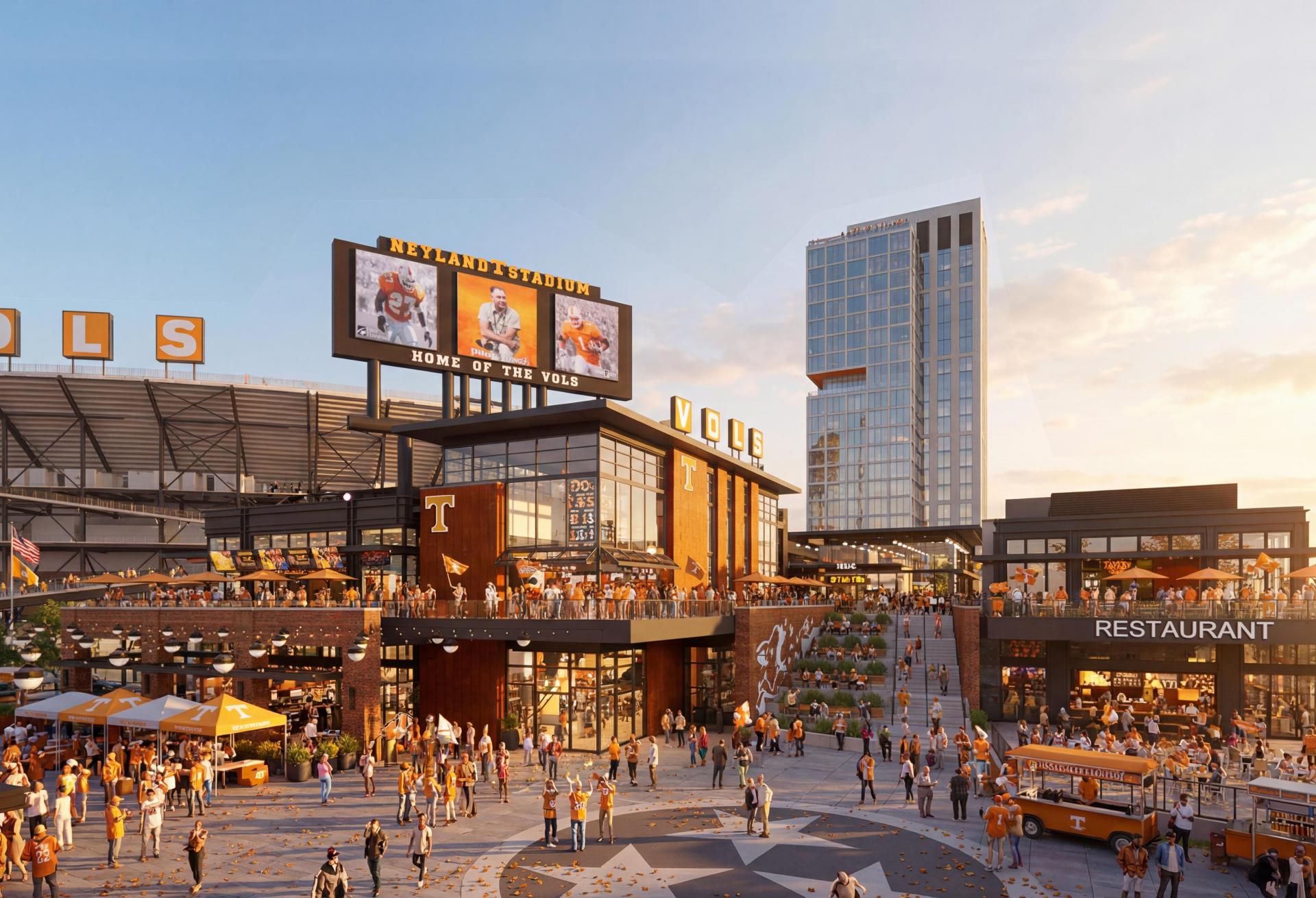Neyland Entertainment District -- University of Tennessee Knoxville