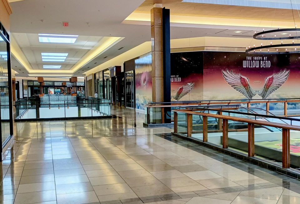 Interior of The Shops at Willow Bend on May 24.