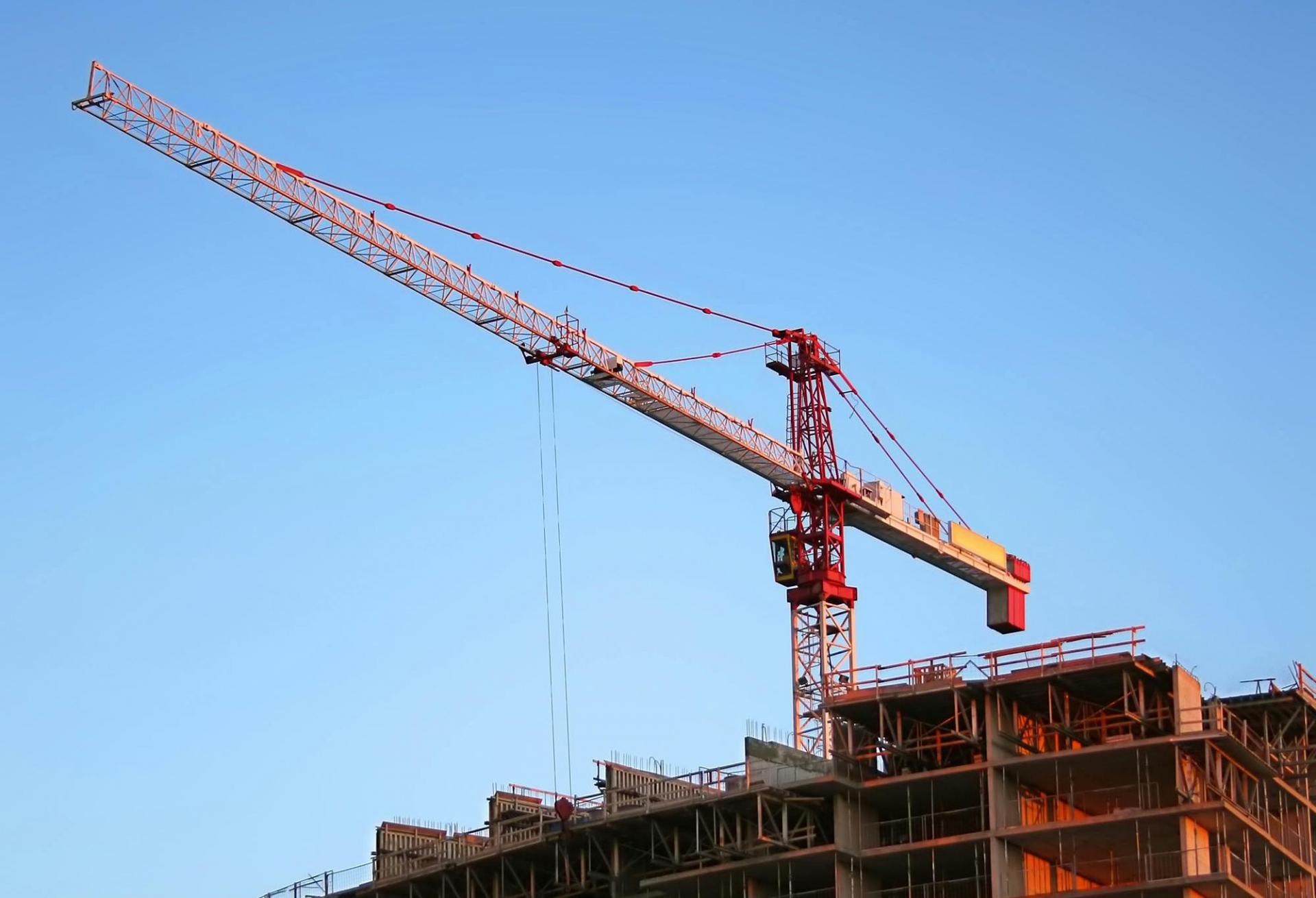 A construcion crane.