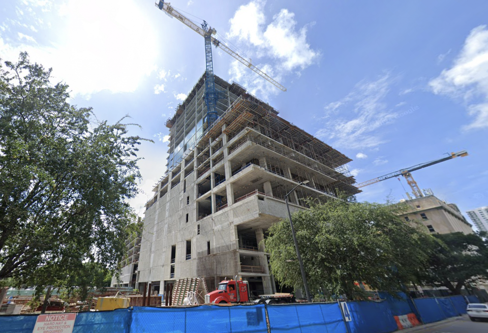 Under Construction Legacy Hotel and Residences at Miami World Center