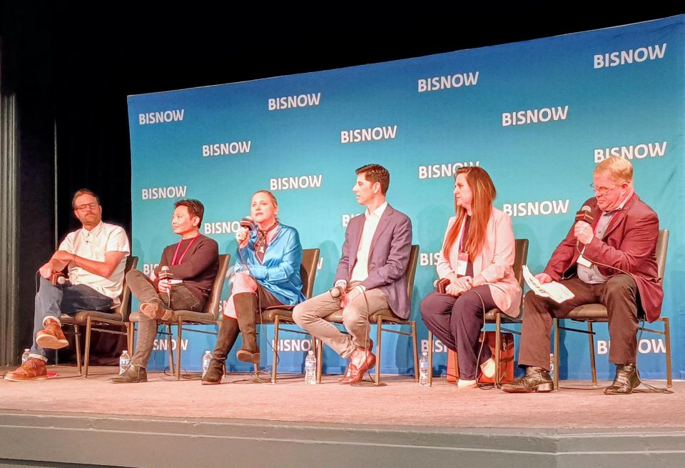 Panelists at Bisnow's DFW Architecture & Design Summit.